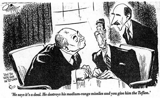 Карикатура из International Herald Tribune
